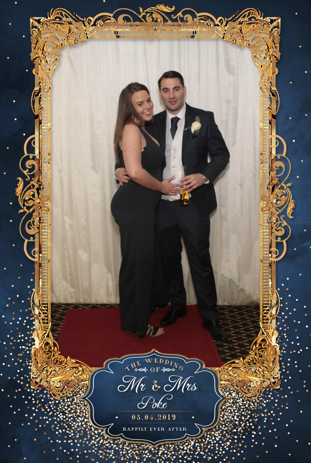 Mr & Mrs Poke | View more photos from the event at gallery.myphotoboothexperience.co.uk/u/MyPhotoBoothExperienceLtd/Mr-Mrs-Poke